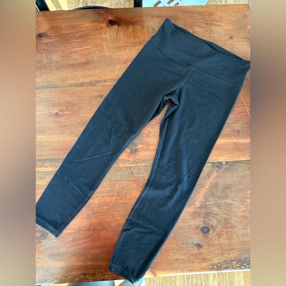 Athleta‎ Black Leggings Full-Length Form-Fitting Size Medium - Picture 1 of 5